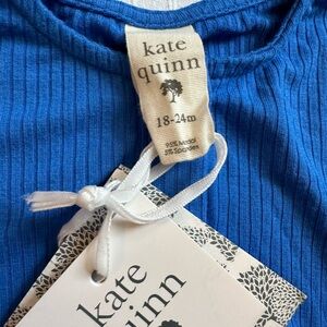 Kate Quinn 18-24 Modal Puff Sleeve Top Lake Blue